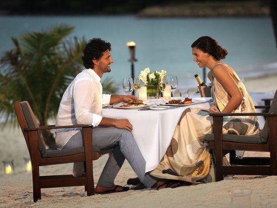 המילטון איילנד Beach Club Resort מסעדה תמונה